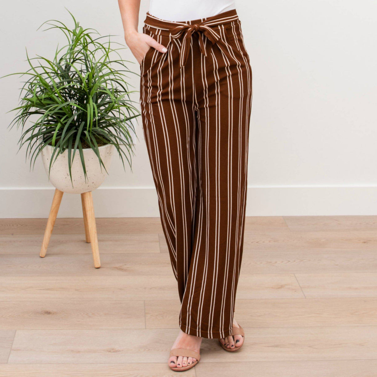 Tie Waist Dress Pant From Truly Contagious
