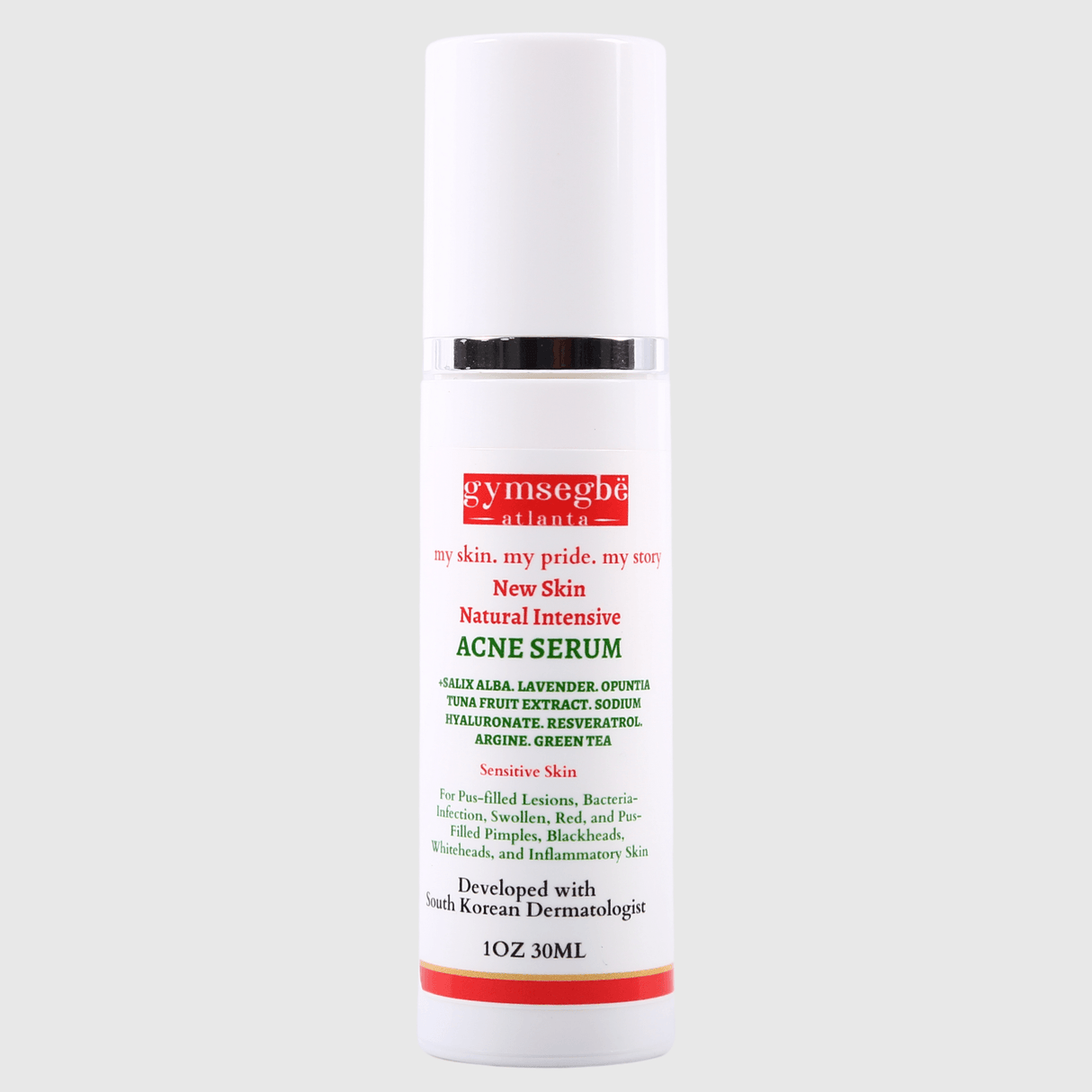 New Skin Natural Intensive Acne Serum from gymsegbë
