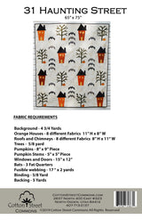 31 Haunting Street Downloadable Pattern from Quilting Books Patterns and Notions