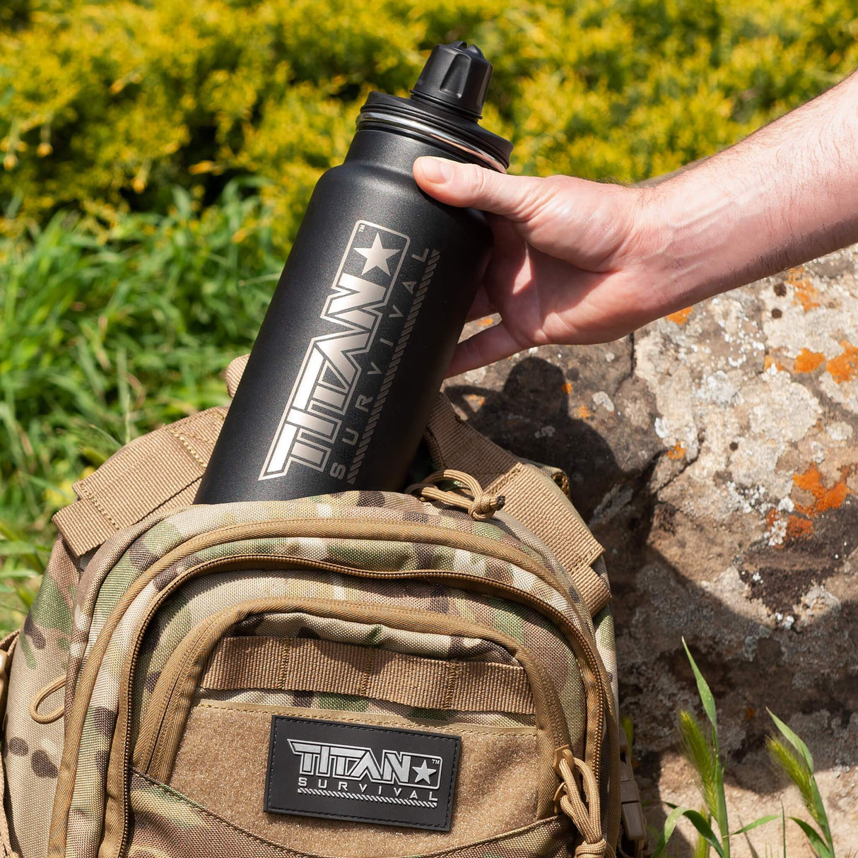 Wide Mouth 32 Oz Water Bottle from TITAN Survival