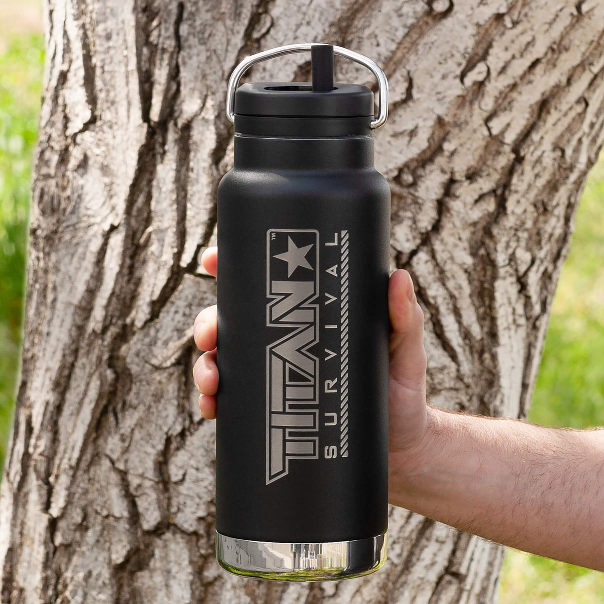 Wide Mouth 32 Oz Water Bottle from TITAN Survival