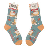 Cinnasnails Crew Socks from FootClothes