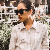 Bold Oversize Square Horned Rim Flat Lens Sunglasses A252 from zeroUV