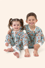BASEBALL SMILEY DREAM ROMPER from DREAM BIG LITTLE CO