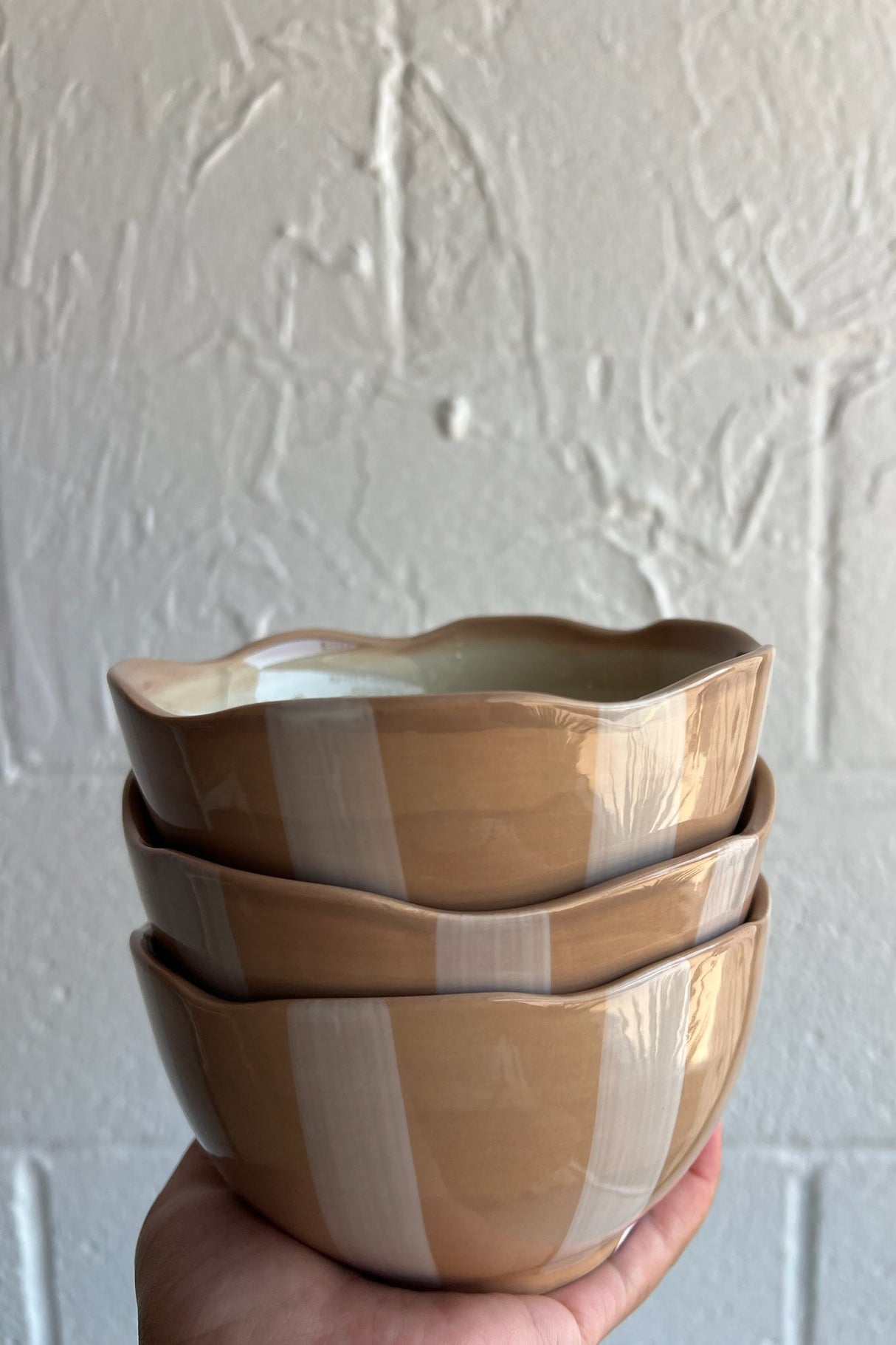 Urban Homestead Hand-Painted Stoneware Bowl from Tallulah Lou