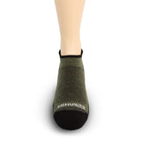 Microweight Cushion - No Show Tab Wool Socks Mountain Heritage from Minus33 Merino Wool Clothing