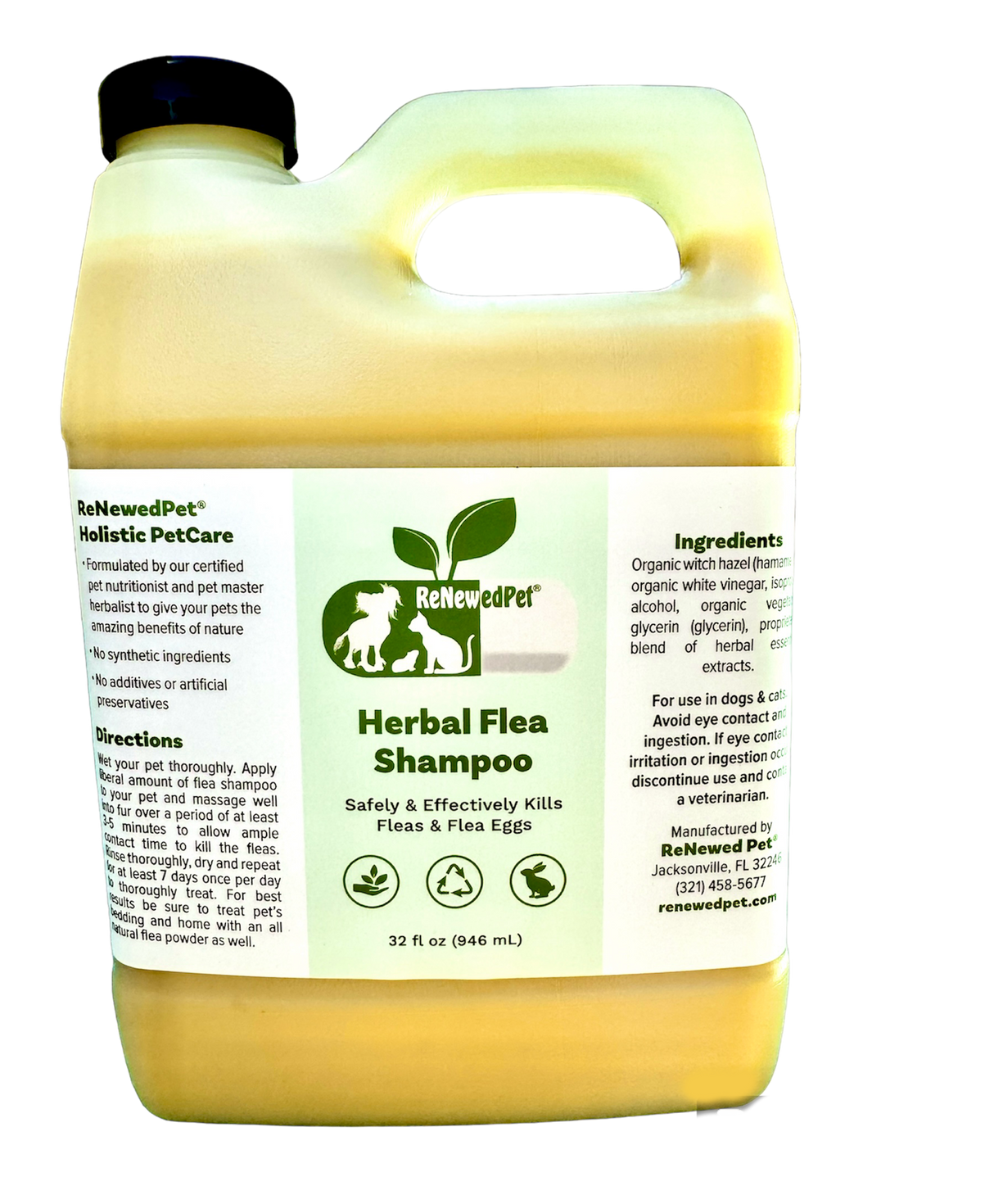 HERBAL FLEA SHAMPOO from ReNewedPet