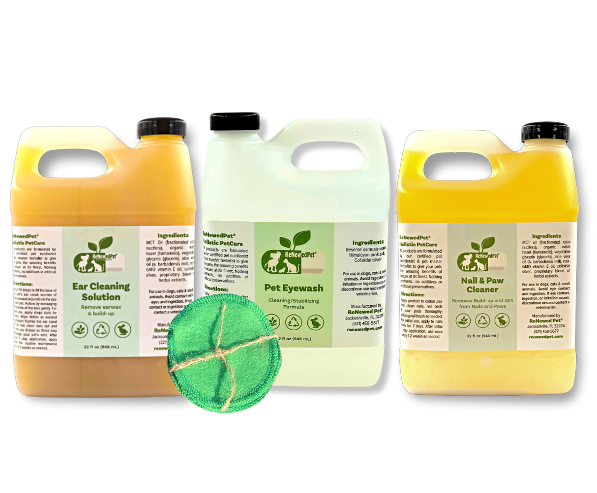 4-ALL PETS EAR, NAIL & EYEWASH KIT from ReNewedPet