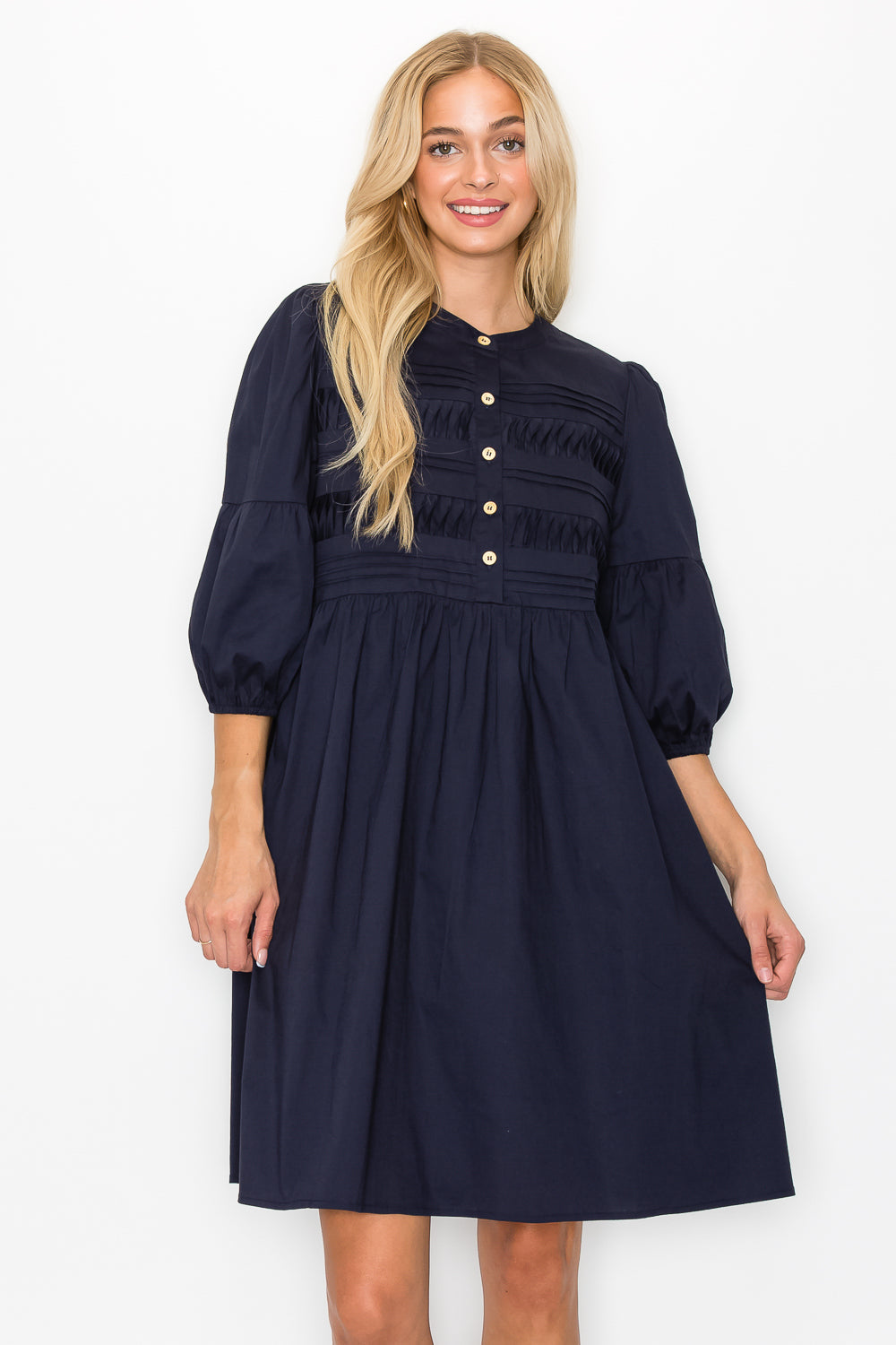 Whitney Cotton Poplin Dress from Joh Apparel