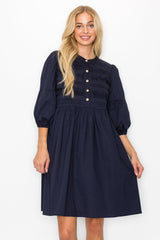 Whitney Cotton Poplin Dress from Joh Apparel
