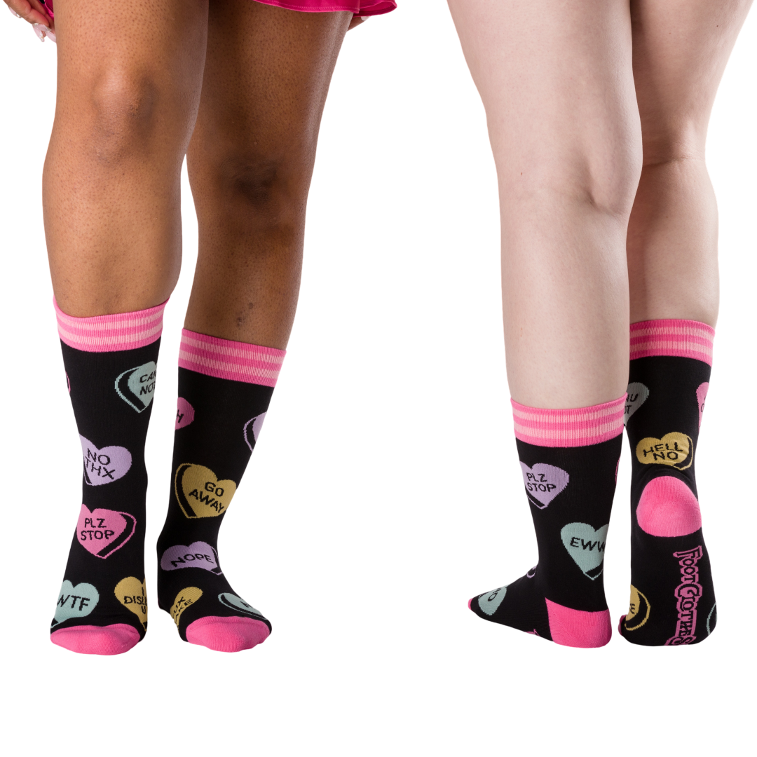Heartbreaker Crew Socks from FootClothes
