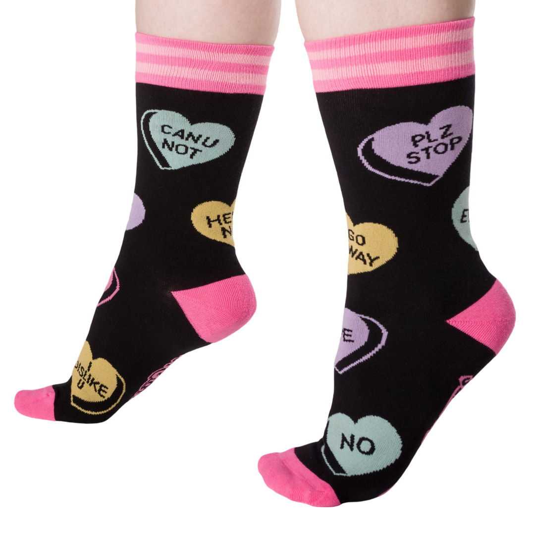 Heartbreaker Crew Socks from FootClothes