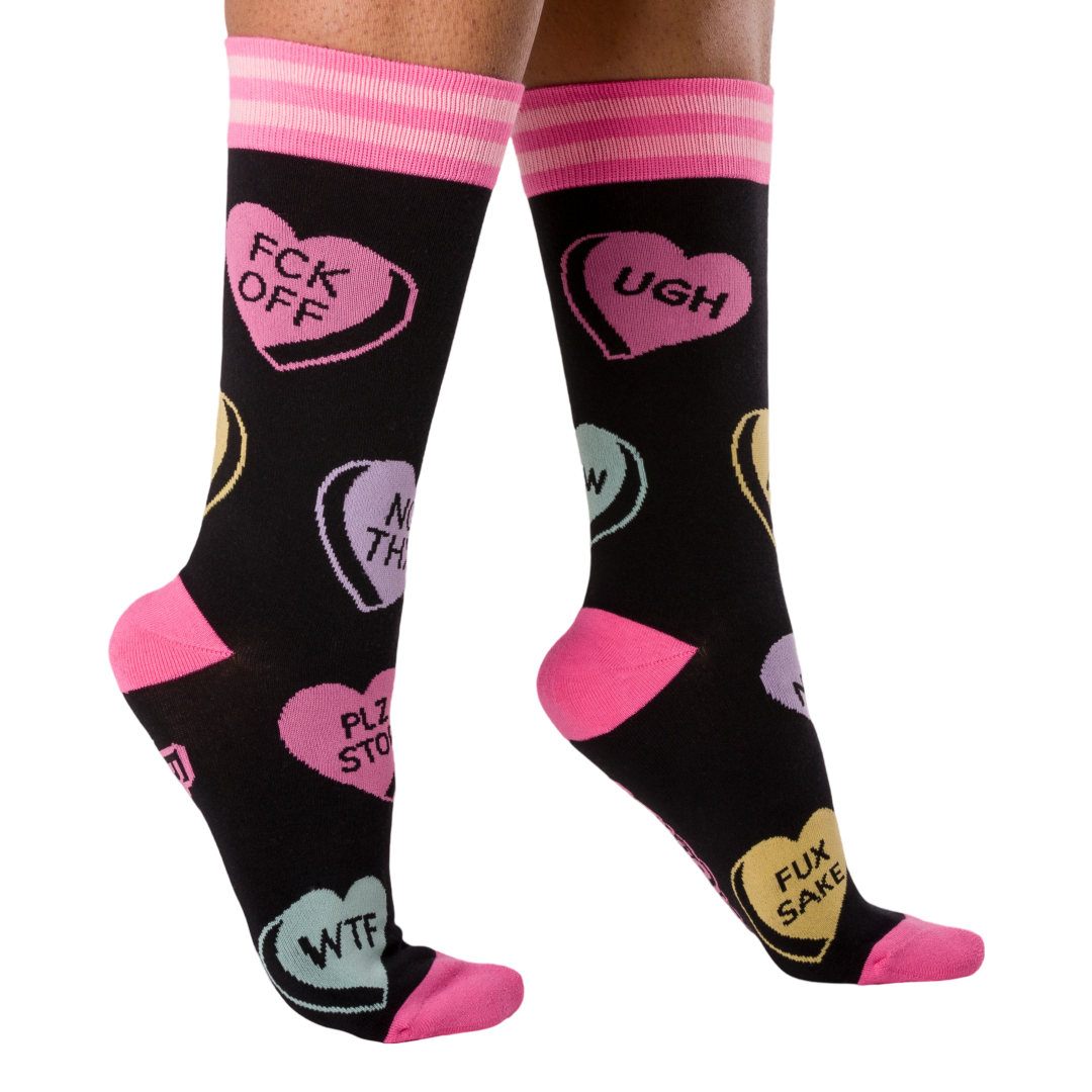 Heartbreaker Crew Socks from FootClothes
