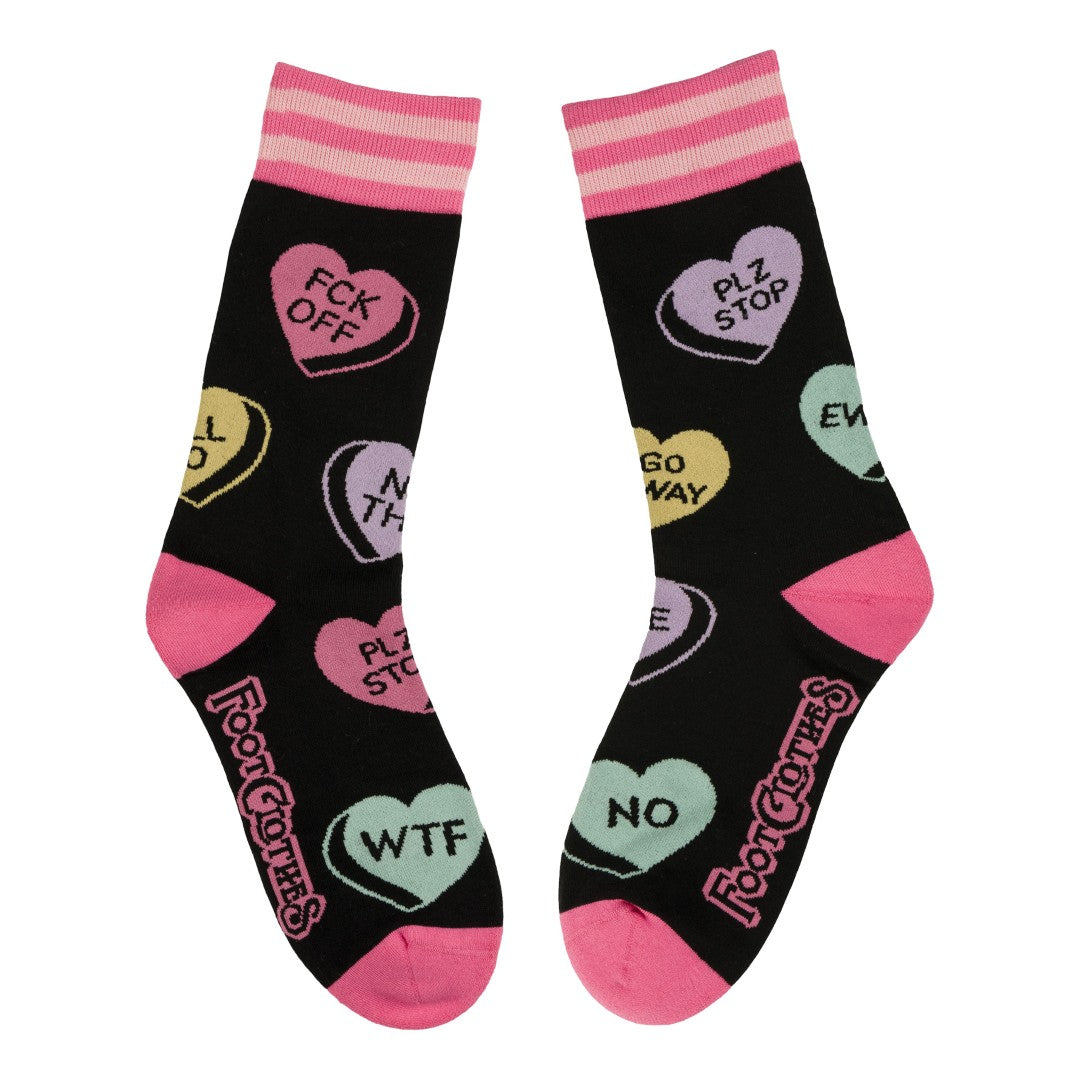Heartbreaker Crew Socks from FootClothes