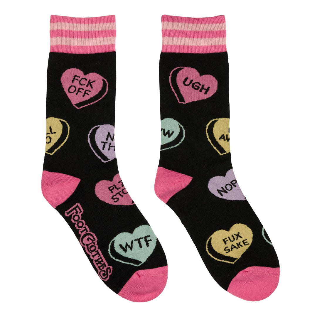 Heartbreaker Crew Socks from FootClothes