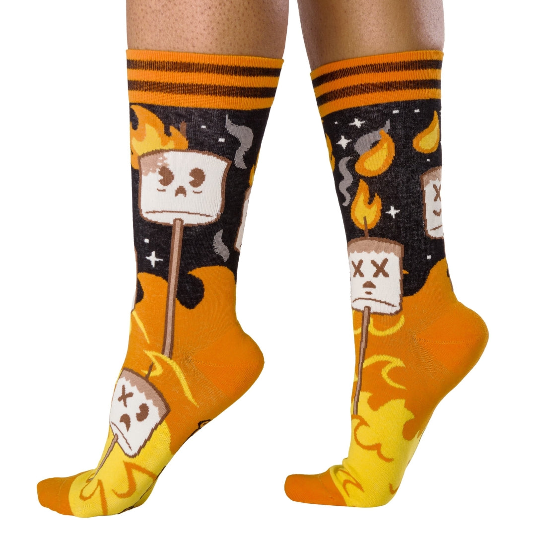 S'morbid Crew Socks from FootClothes