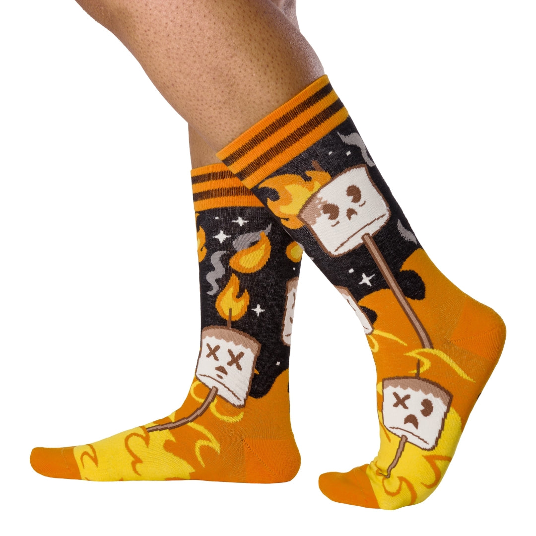 S'morbid Crew Socks from FootClothes