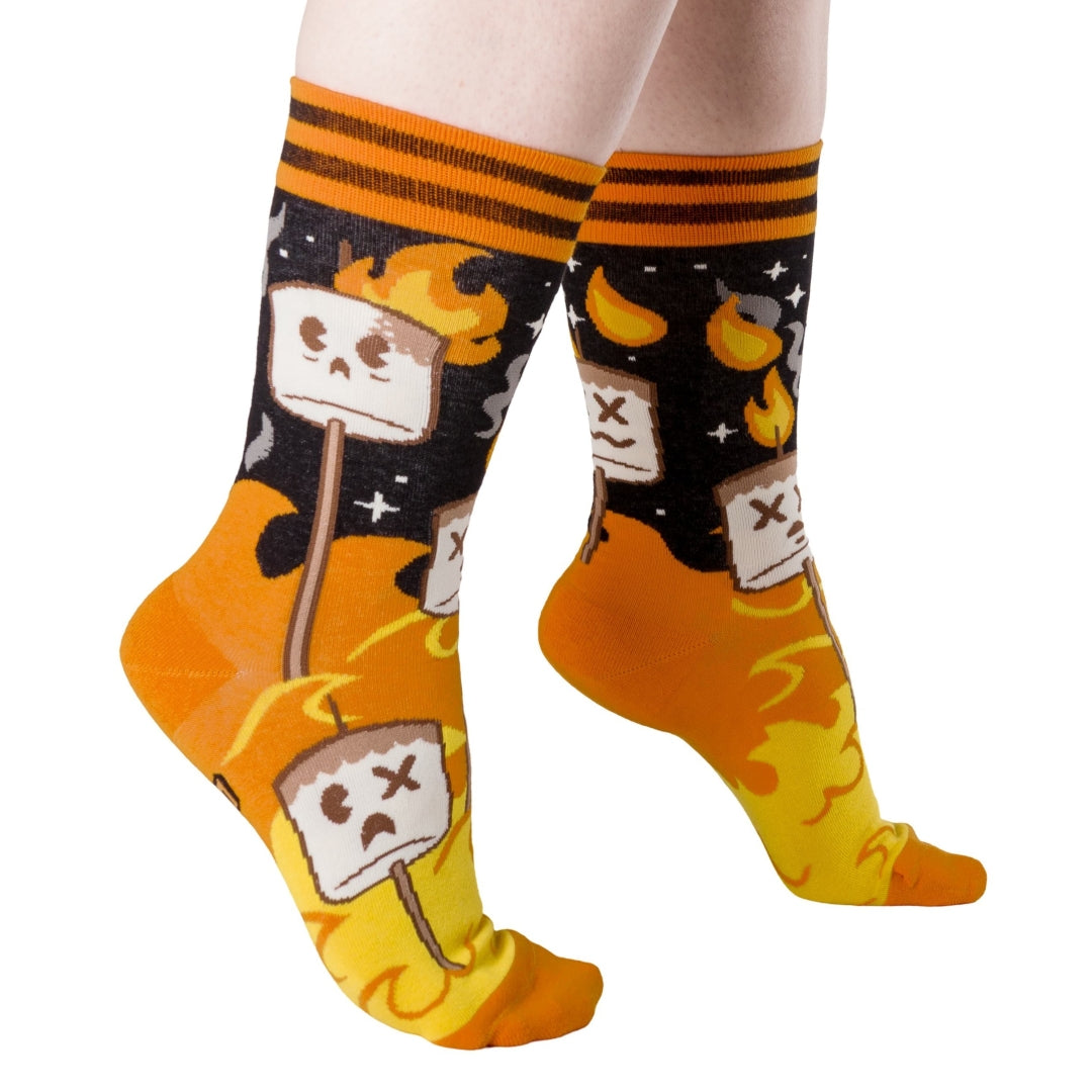 S'morbid Crew Socks from FootClothes