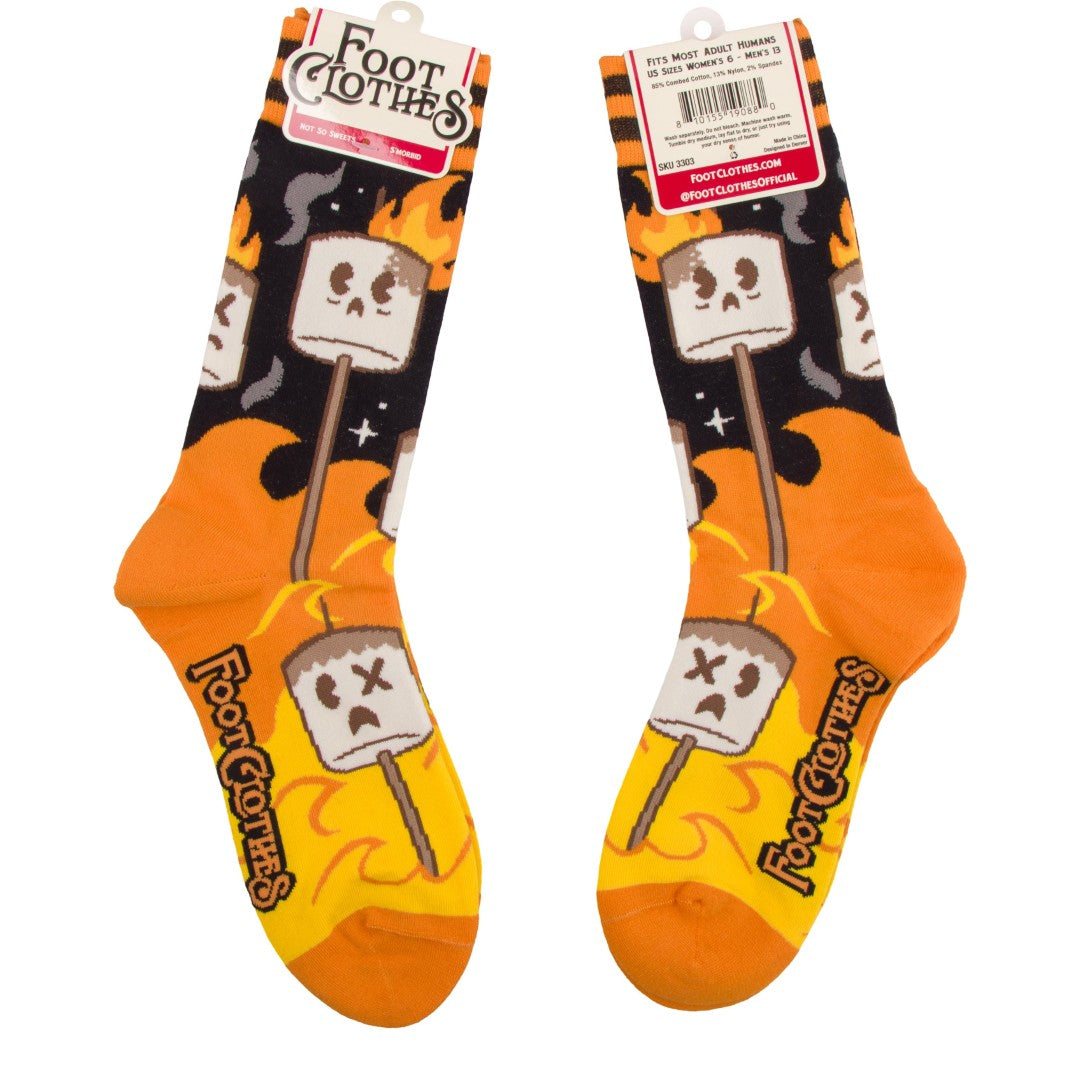S'morbid Crew Socks from FootClothes