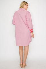 Wenna Cotton Shirt Dress from Joh Apparel