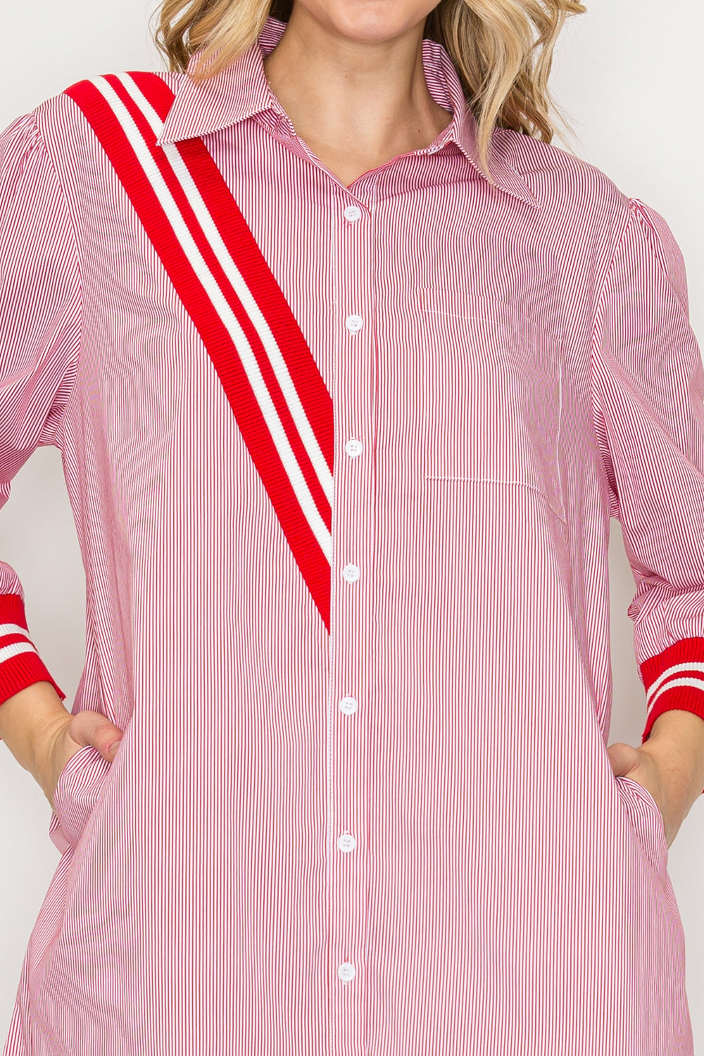 Wenna Cotton Shirt Dress from Joh Apparel