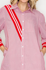 Wenna Cotton Shirt Dress from Joh Apparel