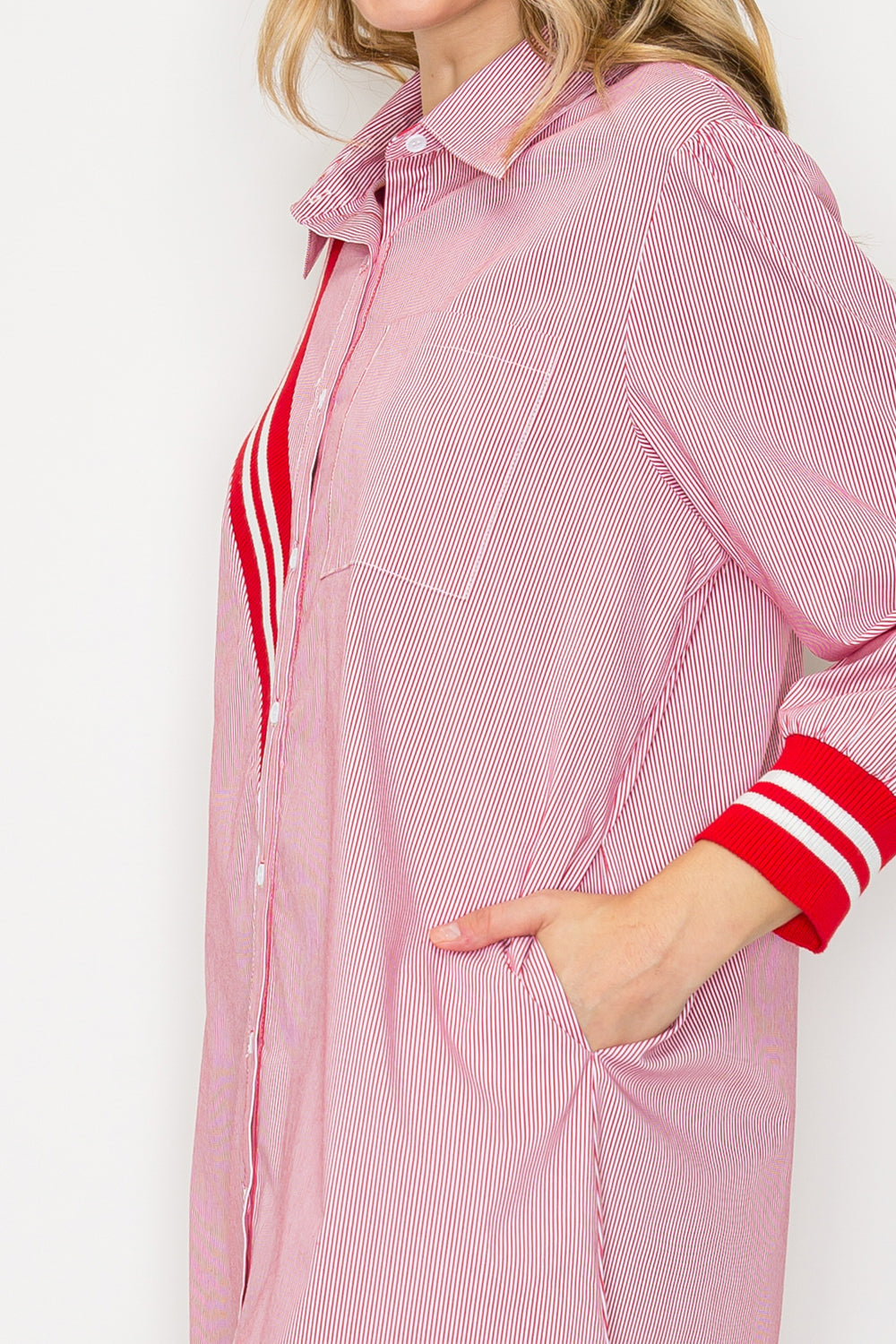 Wenna Cotton Shirt Dress from Joh Apparel