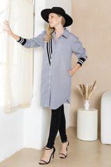Wenna Cotton Shirt Dress from Joh Apparel