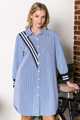 Wenna Cotton Shirt Dress from Joh Apparel