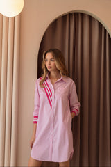 Wenna Cotton Shirt Dress from Joh Apparel