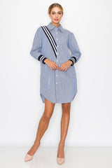 Wenna Cotton Shirt Dress from Joh Apparel