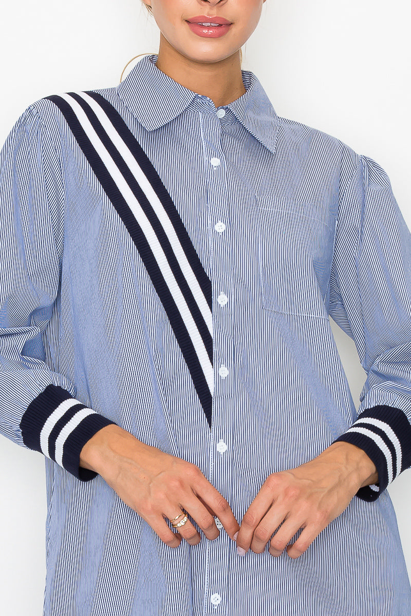 Wenna Cotton Shirt Dress from Joh Apparel