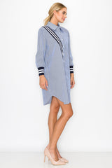 Wenna Cotton Shirt Dress from Joh Apparel