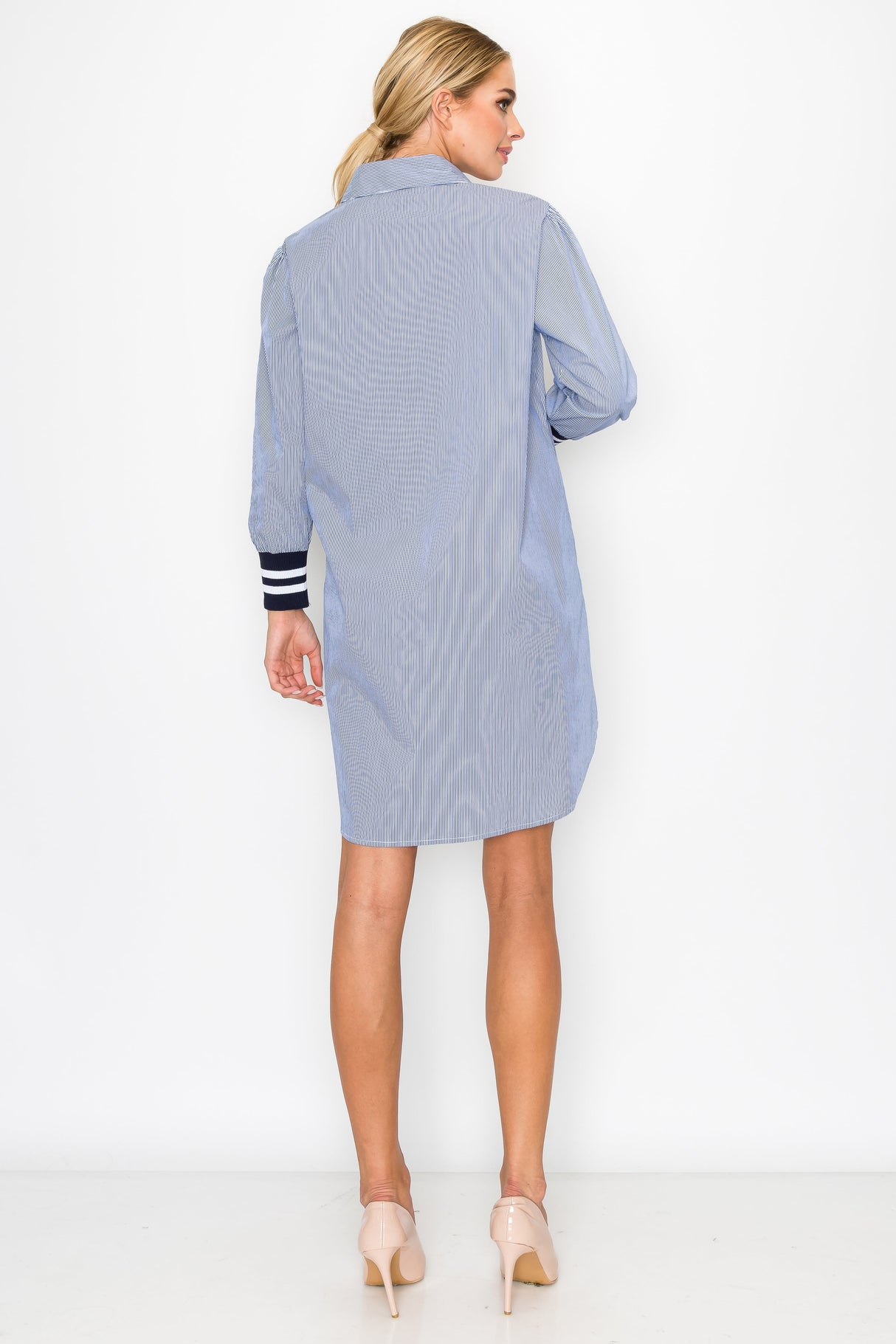 Wenna Cotton Shirt Dress from Joh Apparel