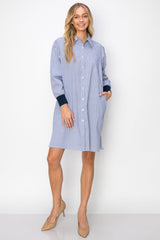 Winae Cotton Shirt Dress from Joh Apparel
