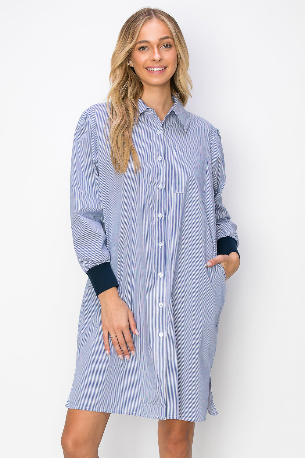 Winae Cotton Shirt Dress from Joh Apparel