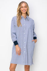 Winae Cotton Shirt Dress from Joh Apparel