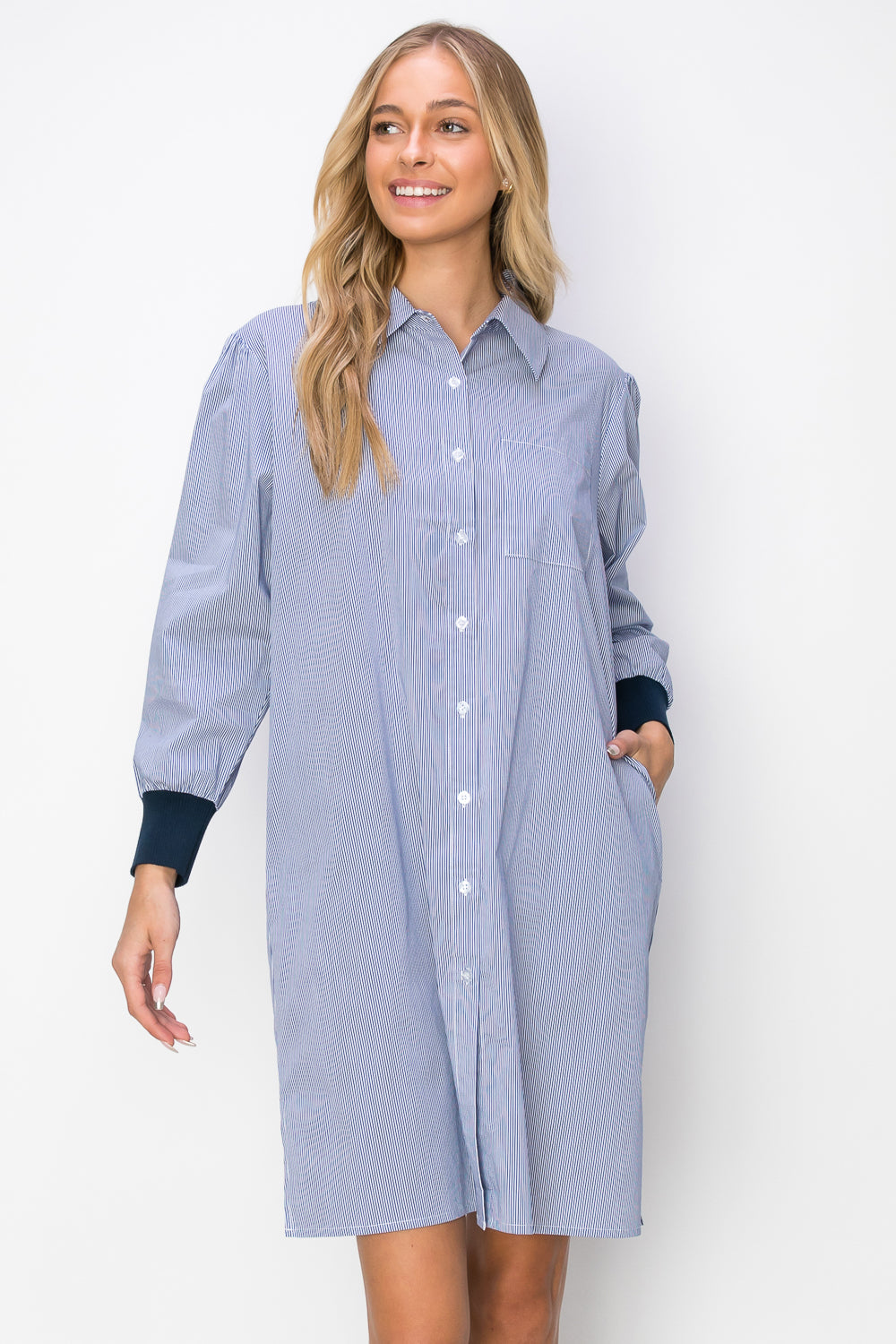 Winae Cotton Shirt Dress from Joh Apparel