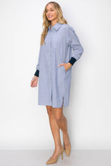 Winae Cotton Shirt Dress from Joh Apparel