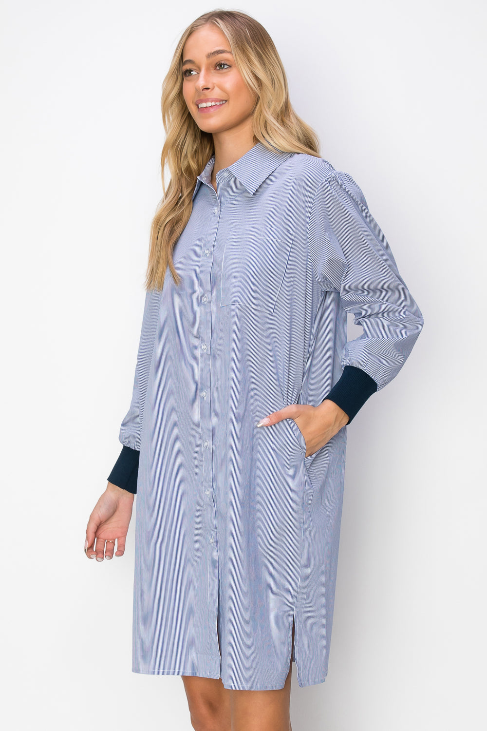Winae Cotton Shirt Dress from Joh Apparel