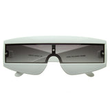 Retro Futuristic 1980's Fashion Shield Novelty Sunglasses 8399 from zeroUV