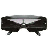 Retro Futuristic 1980's Fashion Shield Novelty Sunglasses 8399 from zeroUV