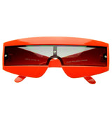 Retro Futuristic 1980's Fashion Shield Novelty Sunglasses 8399 from zeroUV