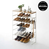 Six-Tier Shoe Rack (34" H)  - Steel from Yamazaki Home
