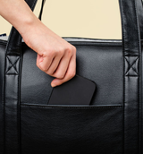 PupTote™ 3-in-1 Faux Leather Dog Carrier Bag - Black From Paw.com