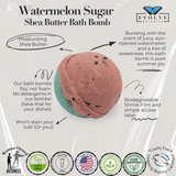 Bath Bomb - Watermelon Sugar from Evolve Botanica