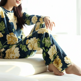 Womens Floral plush soft pajama pants 3 pack assorted styles from PremiumBrandGoods
