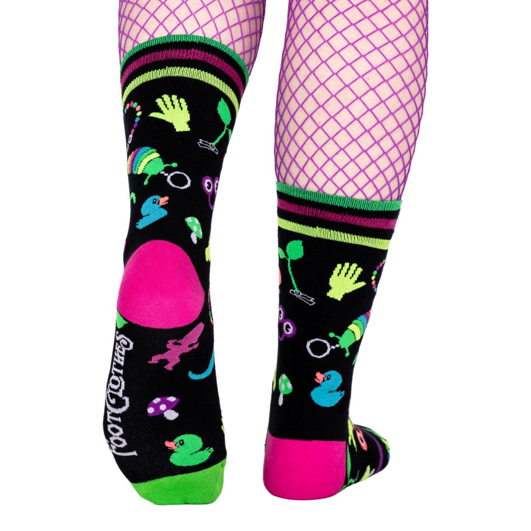 Tiny Trinkets Crew Socks from FootClothes