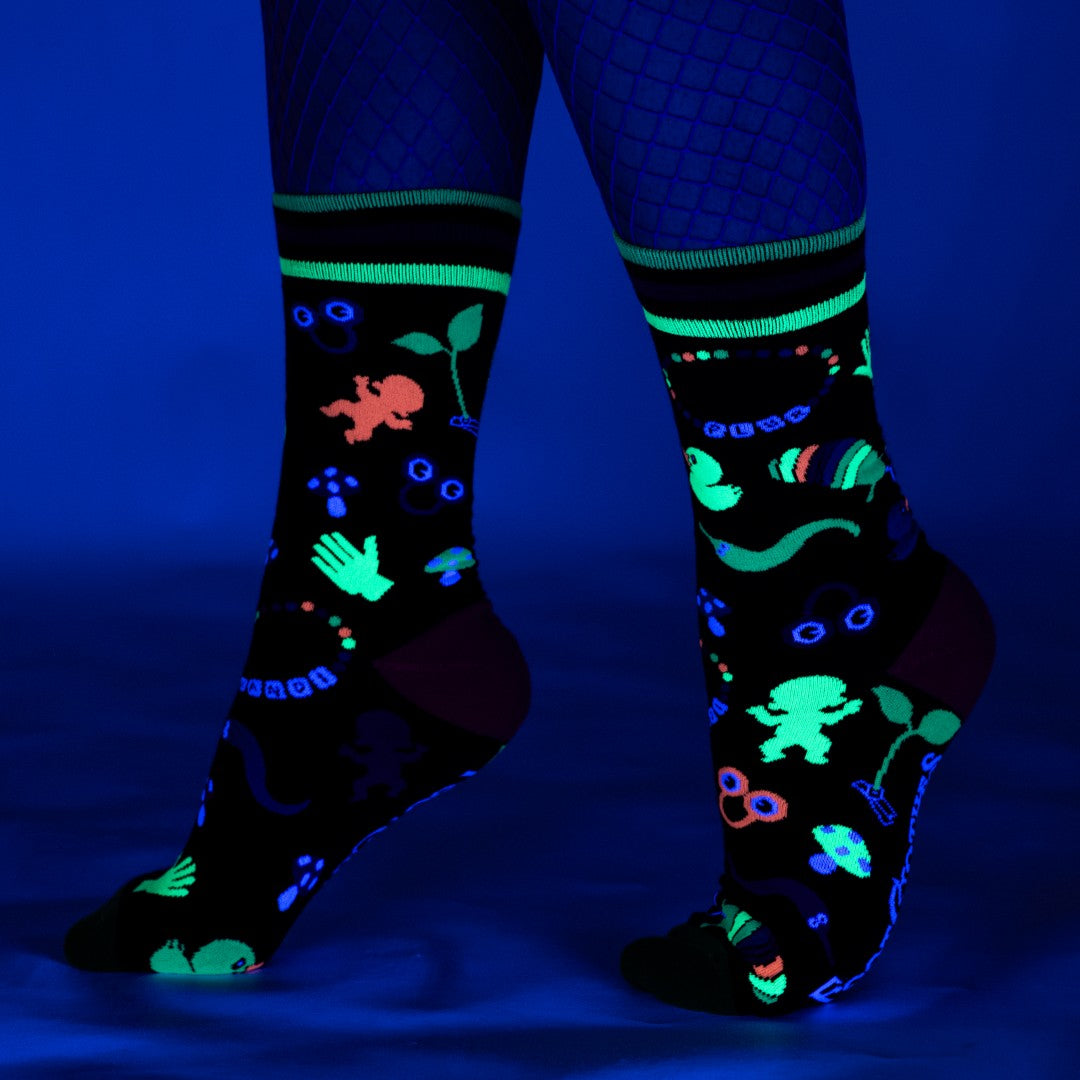 Tiny Trinkets Crew Socks from FootClothes