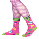 Trippy Clippies Crew Socks from FootClothes
